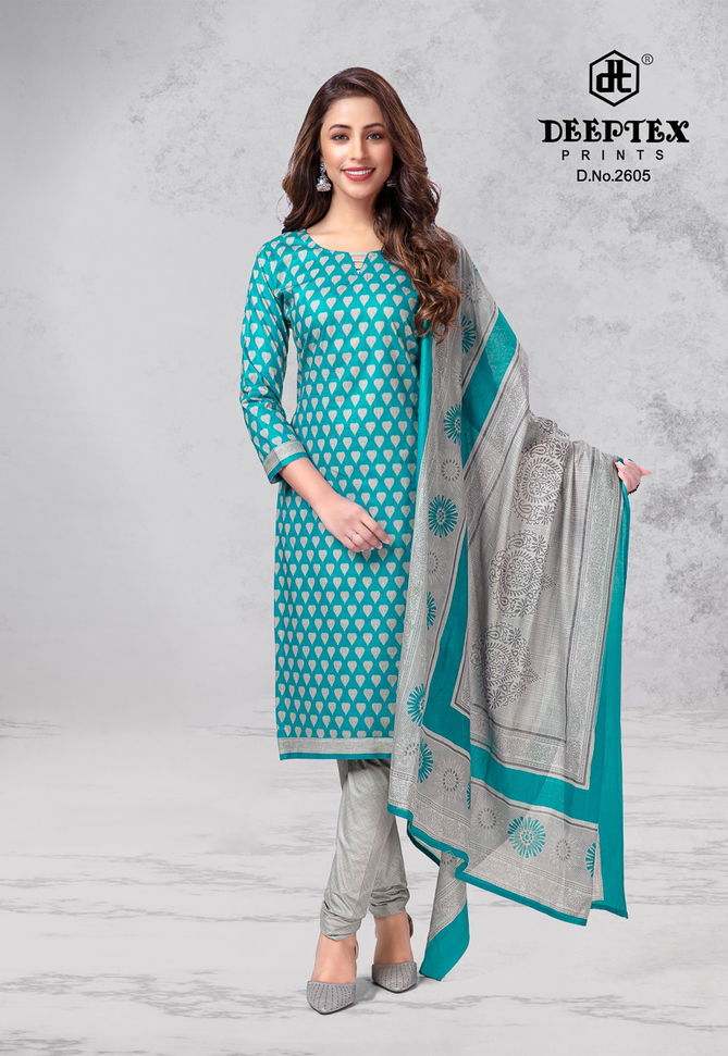 Deeptex Chief Guest Vol 26 Regular Wear Wholesale Printed Cotton Dress Material
